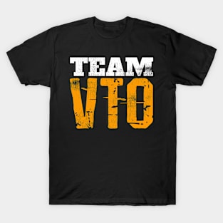 VTO Shirt TEAM VTO T-Shirt Distressed T-Shirt